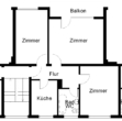 Geräumige 3-Zimmer-Wohnung mit Balkon in Osterode! - Grundriss