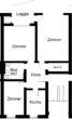 Grundriss - Modernisierte 3-Zimmer-Wohnung mit Balkon in Osterode!