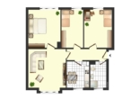 Grundriss - Erdgeschosswohnung in Herzberg